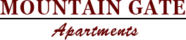 This company logo represents Mountain Gate Apartments as an entity.